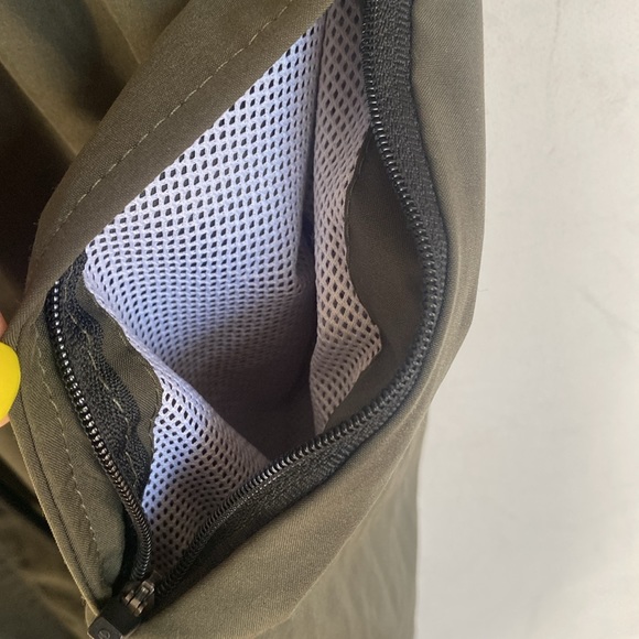 (B47) Blaosn swim shorts in mid length in Color: Army Green, Size 34 - Picture 6 of 11